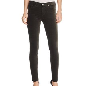 AG Super Skinny Velvet Leggings